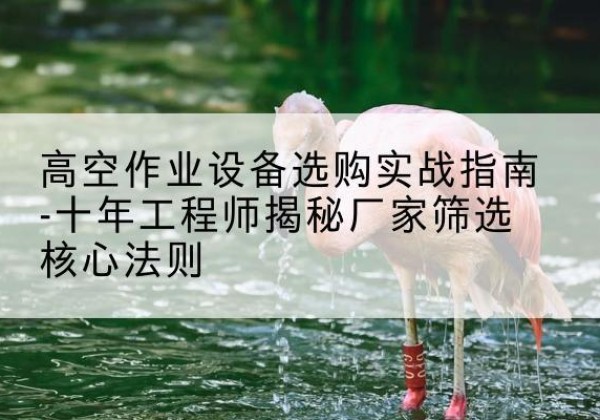 奉化剪叉式升降机厂家-高空作业设备选购实战指南-十年工程师揭秘厂家筛选核心法则